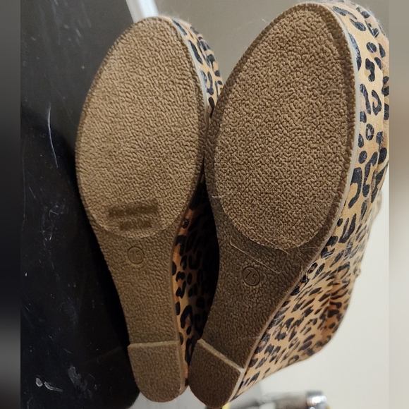 Ami Clubwear animal print tall wedge platform boots - Picture 7 of 7